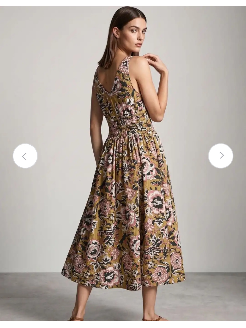 Caroline Constas Floral Maxi Dress S — image 2 of 7